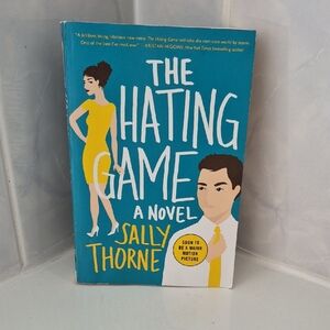 The Hating Game Novel - Teal & Yellow Cover
